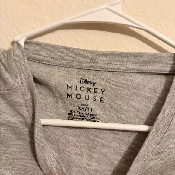 Mickey Mouse Cropped Patches T-Shirt - Picture 3 of 4